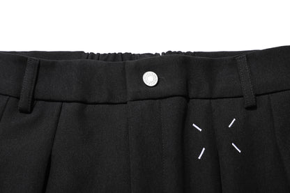 Drape Pleats Wide Leg Trousers WN25664