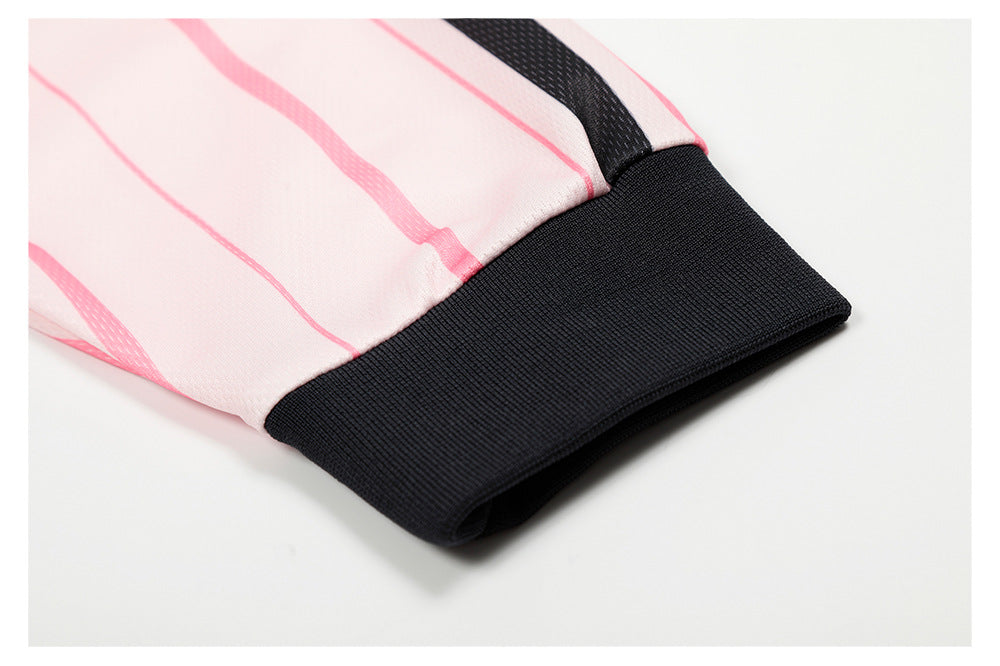 Sporty Striped Long Sleeve T-Shirt WN26433