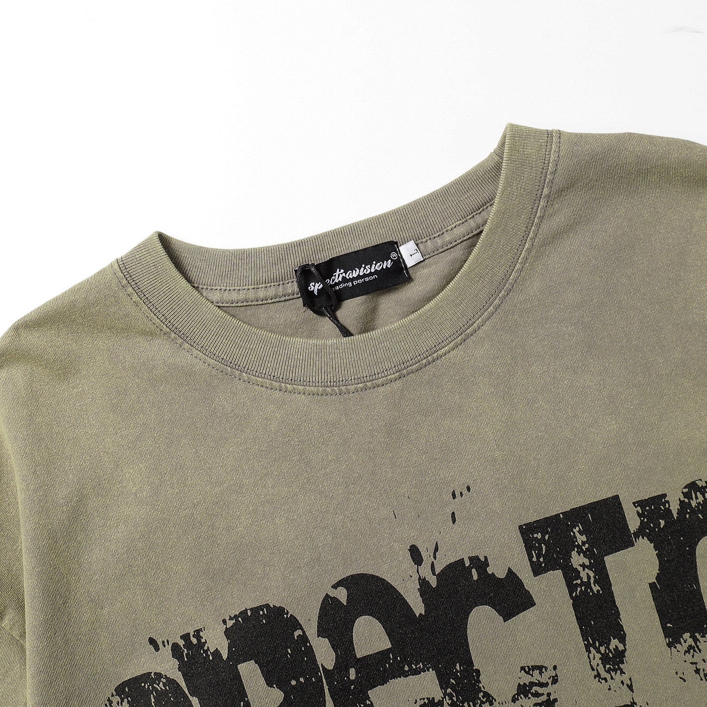Washed Mask Art Print Short Sleeve T-Shirt WN25441