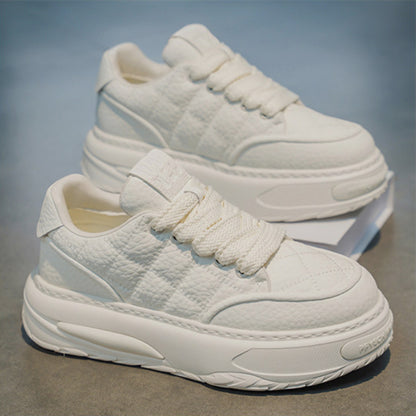 Quilted Panel Chunky Sole Sneakers WN23336