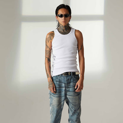 Logo Letter Print Tank Top WN25762