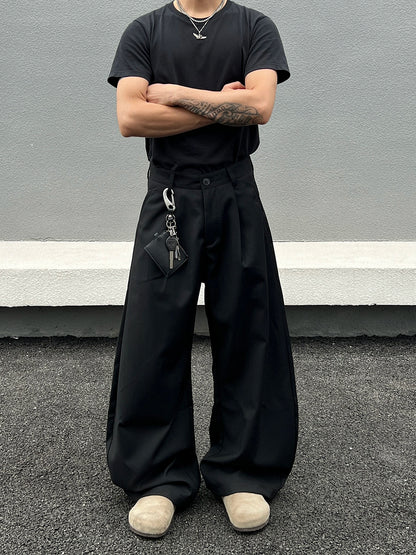 Draping Wide Leg Trousers WN19398