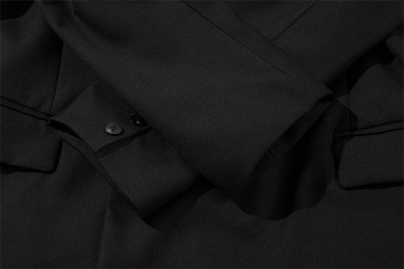 Double-Breasted Wide-Lapel Tailored Jacket WN11115