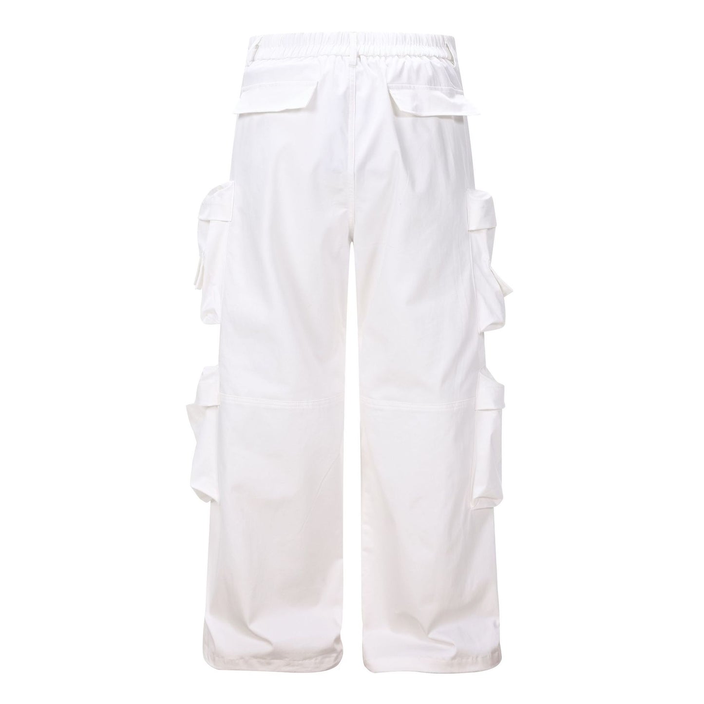 Multi-Pocket Wide Leg Cargo Pants WN25848