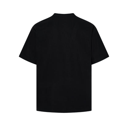 Waffle Gothic Portrait Print Short Sleeve T-Shirt WN25516