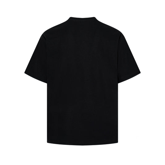 Waffle Gothic Portrait Print Short Sleeve T-Shirt WN25516