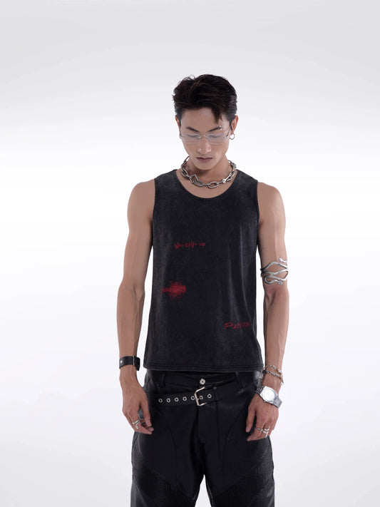 Washed Tank Top WN20641