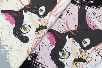 Cartoon Print Short Sleeve T-Shirt WN26777