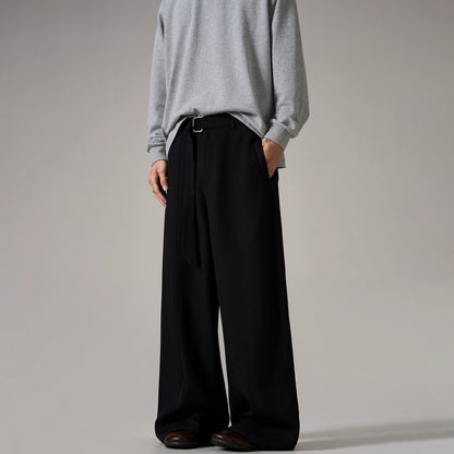 Belted Wide-leg Trousers WN8993