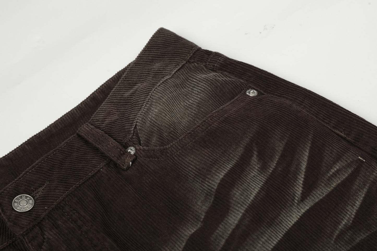 Washed Corduroy Straight Pants WN25511