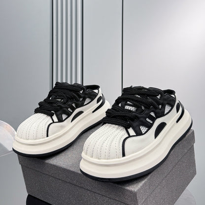 Chunky Platform Shell Toe Sneaker Mules WN24845