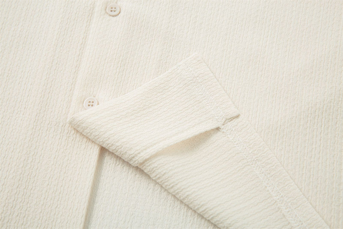 Textured Pocket Short Sleeve Shirt WN26823