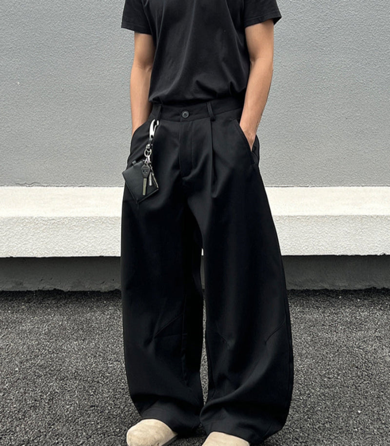 Draping Wide Leg Trousers WN19398