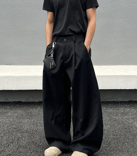 Draping Wide Leg Trousers WN19398