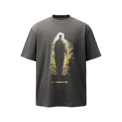 Graphic Art Print Short Sleeve T-Shirt WN25478
