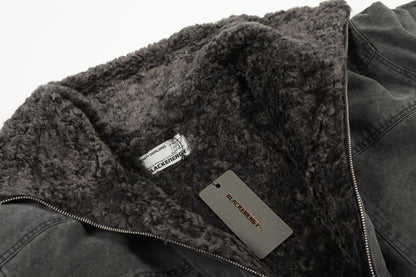 Stand Neck Zip-Up Pocket Padded Jacket WN23103