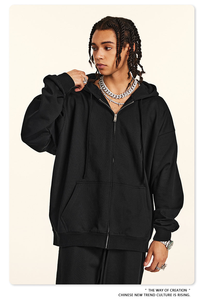 Oversize Zipper Hoodie WN9927