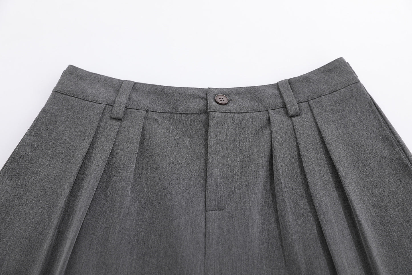 Drape Cropped Half Trousers WN25750