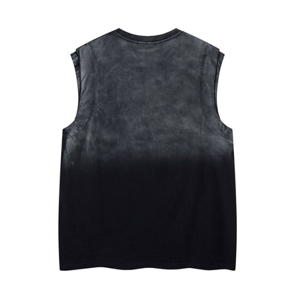 Gradient Star Studs Tank Top WN25541