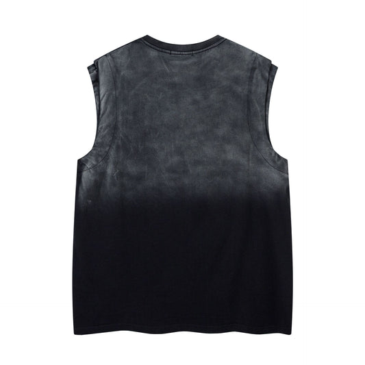 Gradient Star Studs Tank Top WN25541