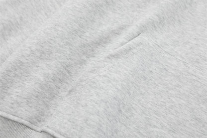 Detachable Sleeve Oversize Pullover Hoodie WN11113