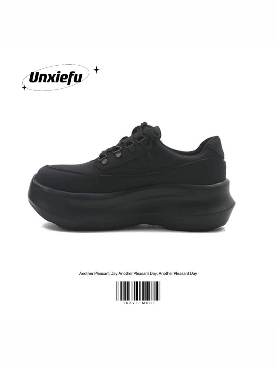 Chunky Sole Platform Derby Dad Sneakers WN20772