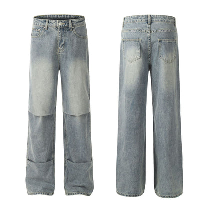 Straight Denim Jeans WN11079