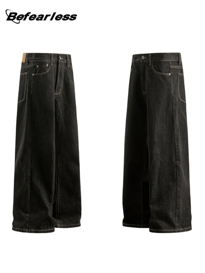 Wide Leg Denim Jeans WN26201