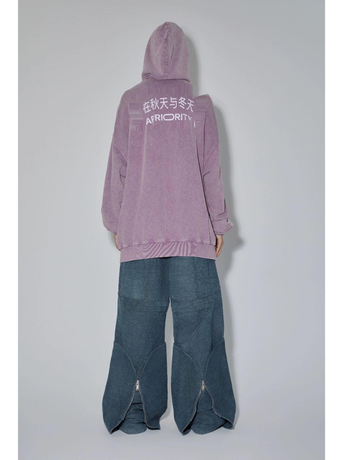 Oversized Heavyweight Pullover Hoodie WN18966