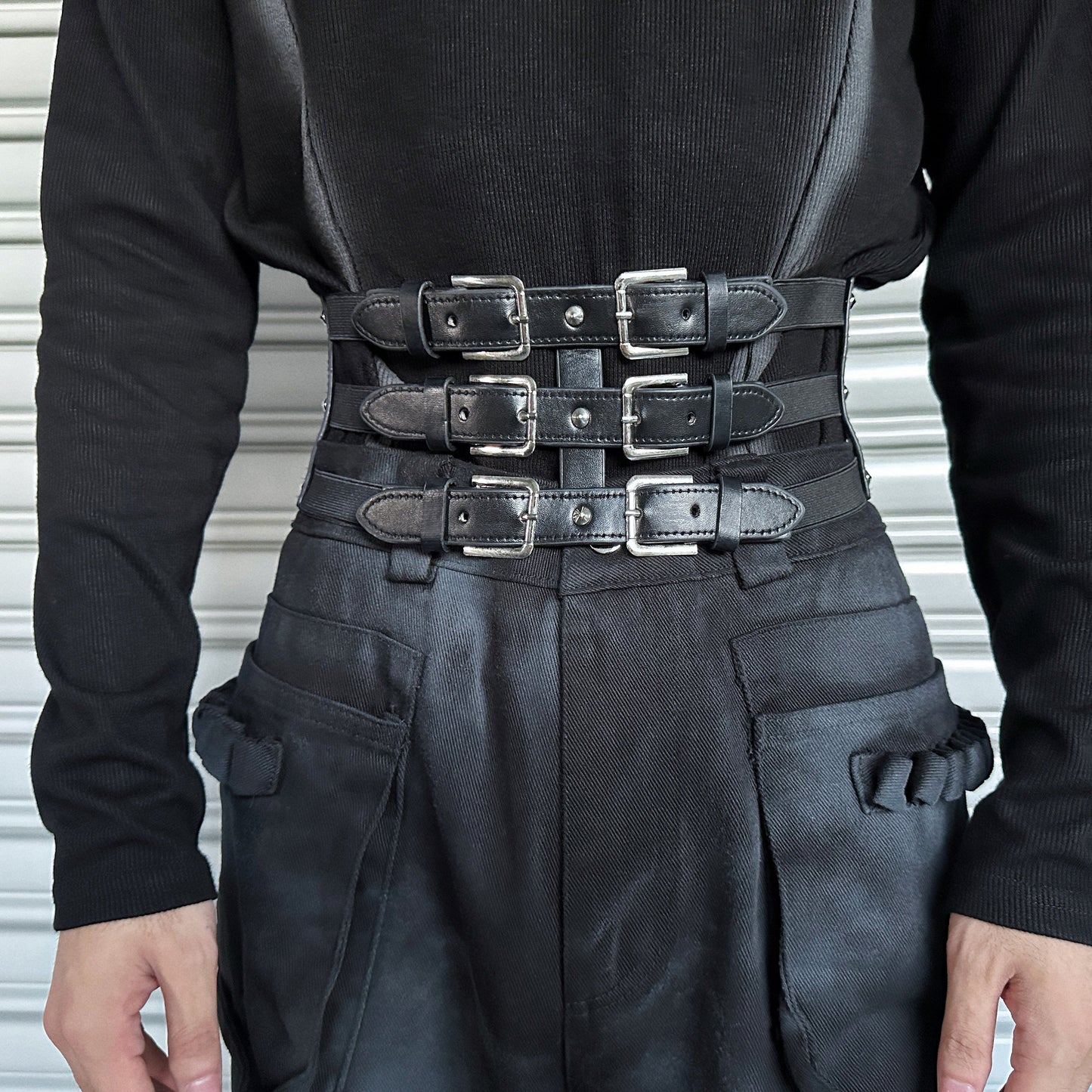 2 Design Wide Waist Corset Belt WN25113