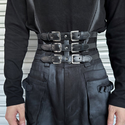2 Design Wide Waist Corset Belt WN25113