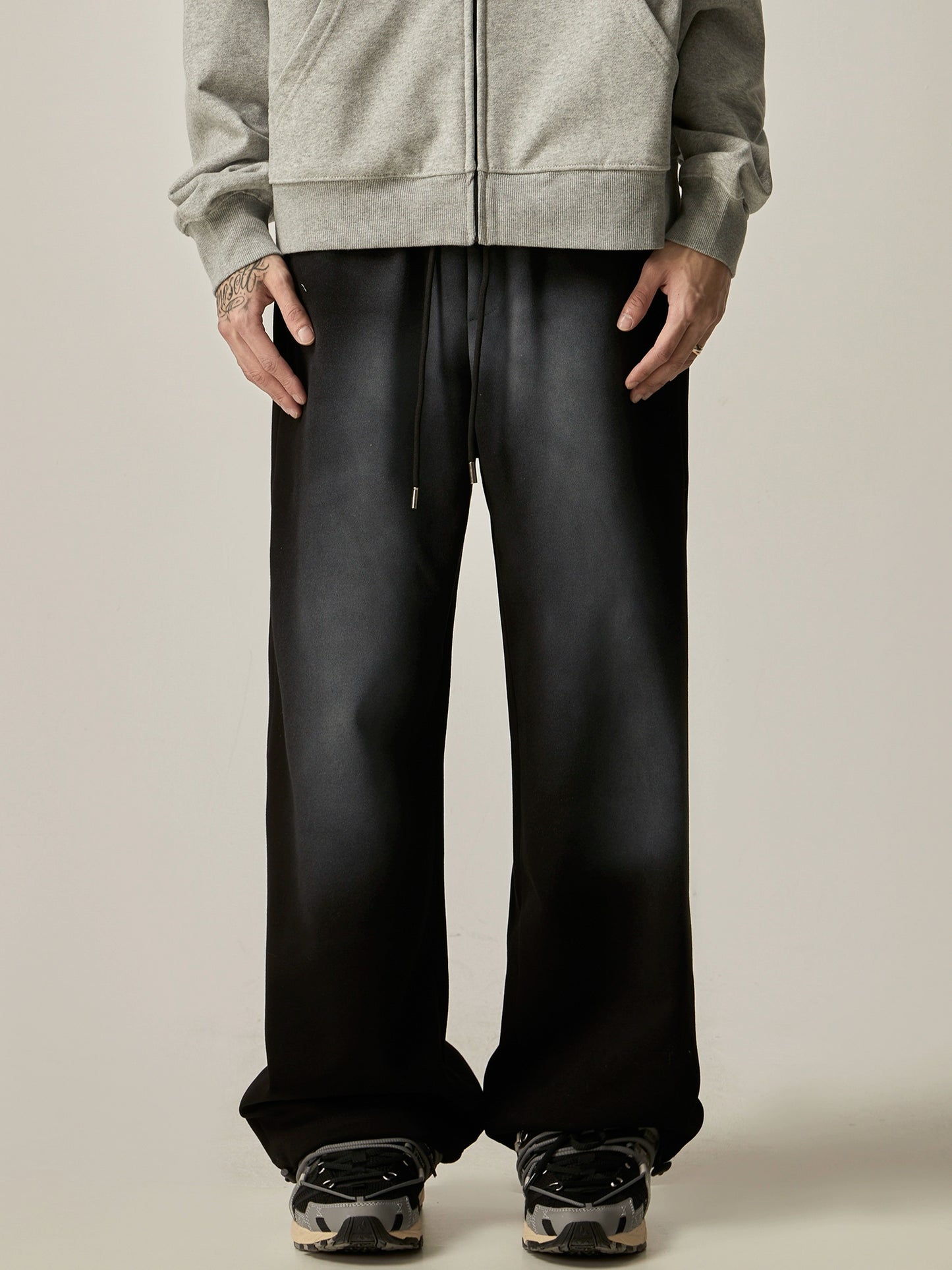 Wide-leg Straight Sweatpants WN6233