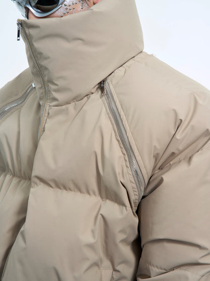 Detachable Sleeve White Duck Down Jacket WN10532