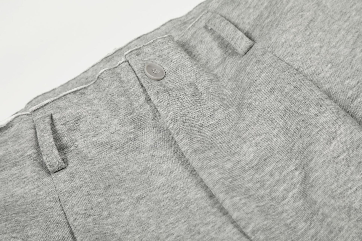 Deconstruction Irregular Curved Seam Wide Leg Sweatpants WN25834