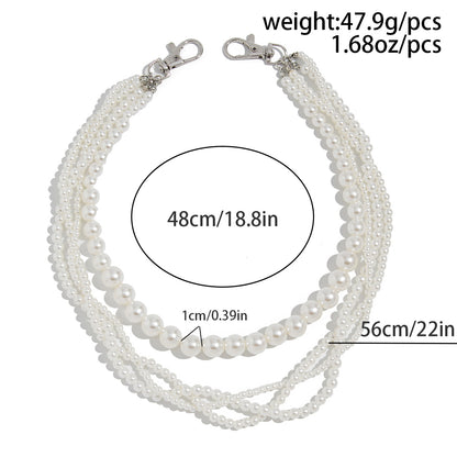 Wrapped Pearl Beads Pants Chain WN21072