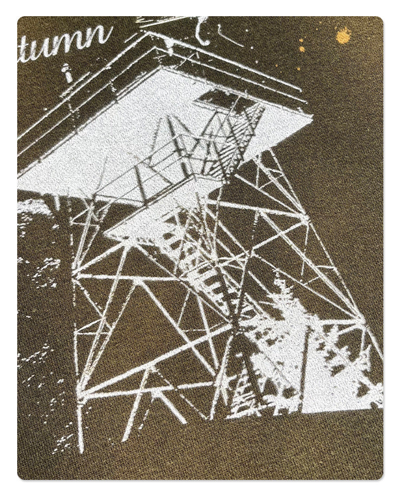 Spray-Dye Print Oversize Hoodie WN9984