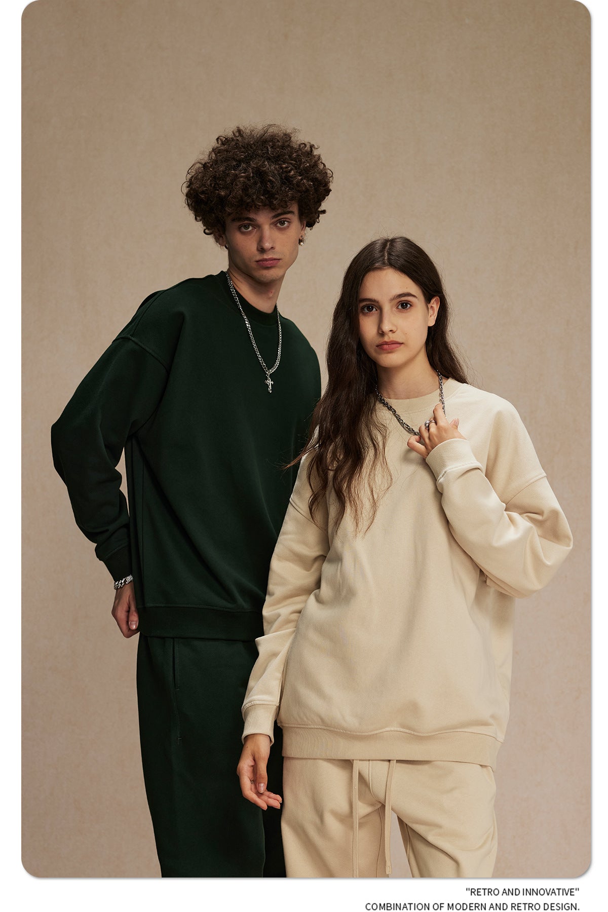 Oversize Crewneck Sweatshirt WN9972