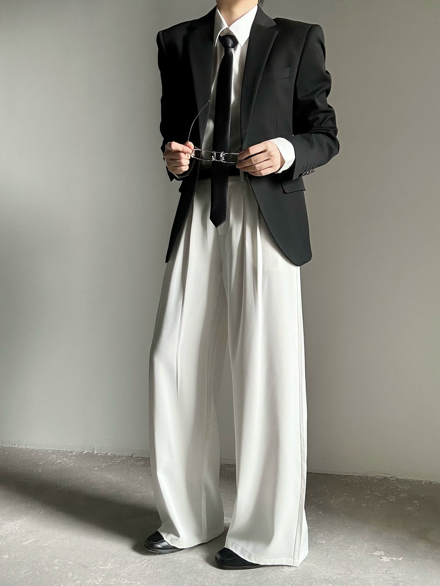 Drape Wide Leg Trousers WN19631