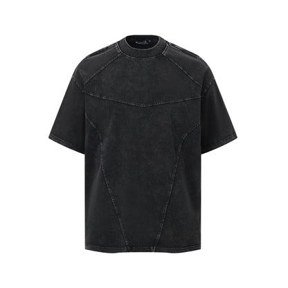 Washed Panel Short Sleeve T-Shirt WN25800