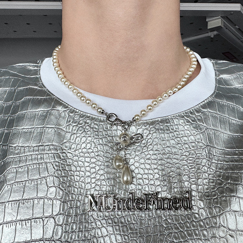 3 Design Metal Pendant Necklace WN25106