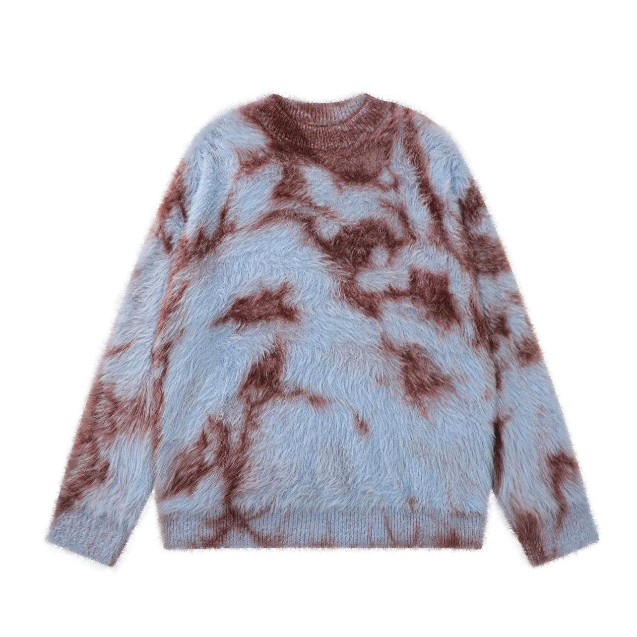 Oversize Shaggy Knit Sweater WN10928