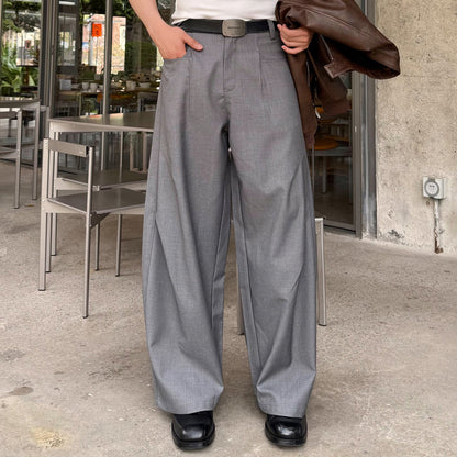 Pleats Wide Leg Trousers WN24954
