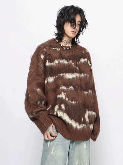 Oversize Knit Sweater WN10953