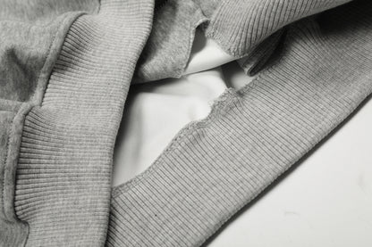 Rhinestone Cross Design Zipper Hoodie WN23057