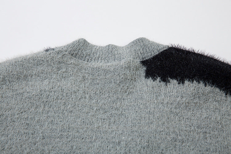 Butterfly Design Oversize Knit Cardigan WN11449