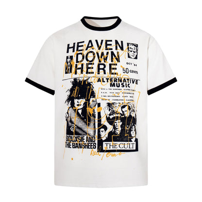 Waffle Graphic Print Short Sleeve T-Shirt WN25760