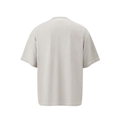 Plain Washed Oversize Short Sleeve T-Shirt WN18585