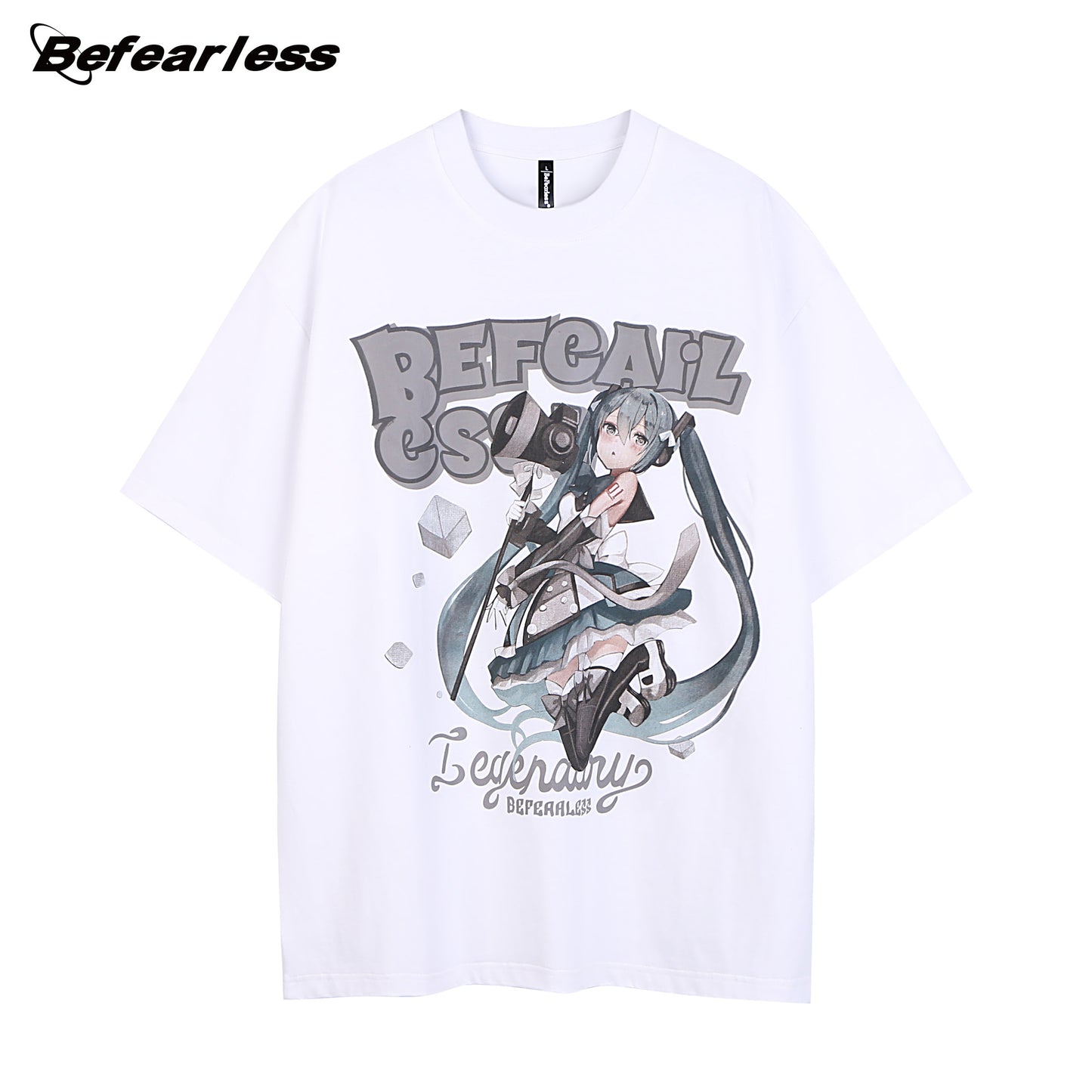 Illustration Graphic Print Short Sleeve T-Shirt WN26215