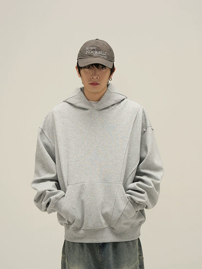 Plain Pullover Hoodie WN16383