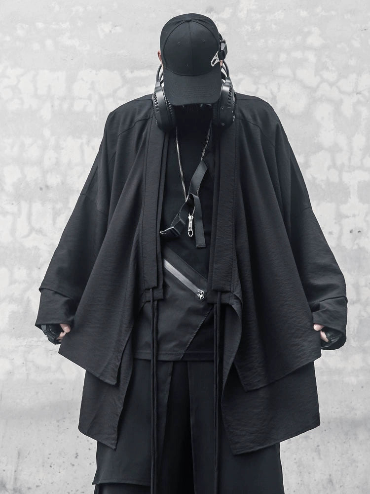 Avant-Garde Fake Layered Oversize Coat WN22422
